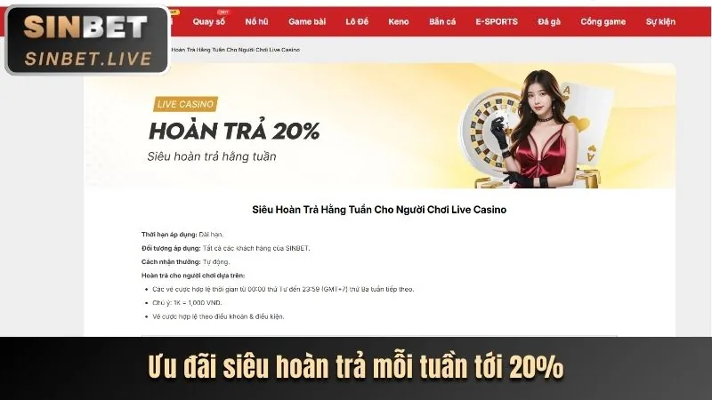Hoàn trả và thưởng nạp hàng ngày keo8386